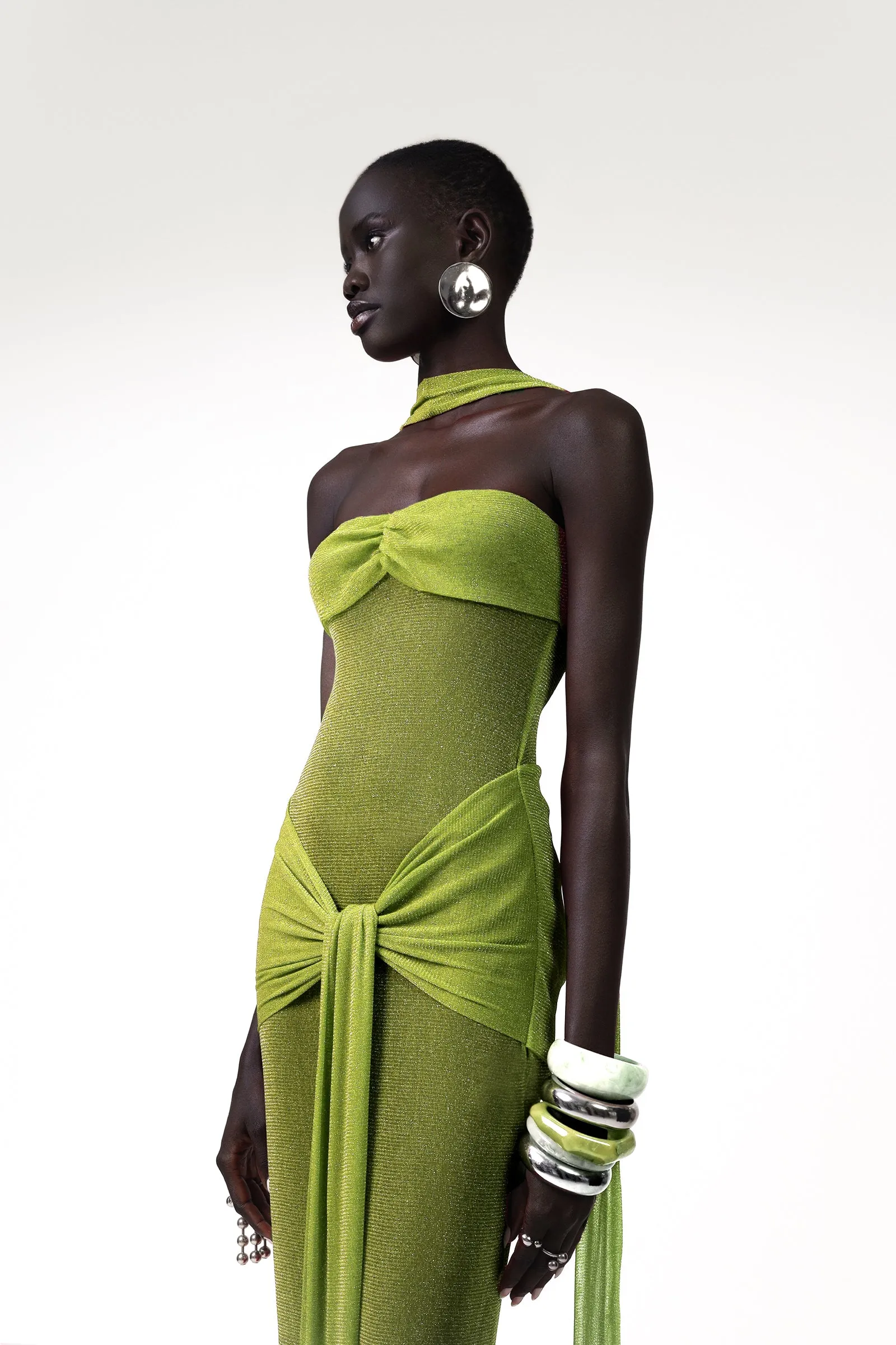 Kesca Dress - Lime
