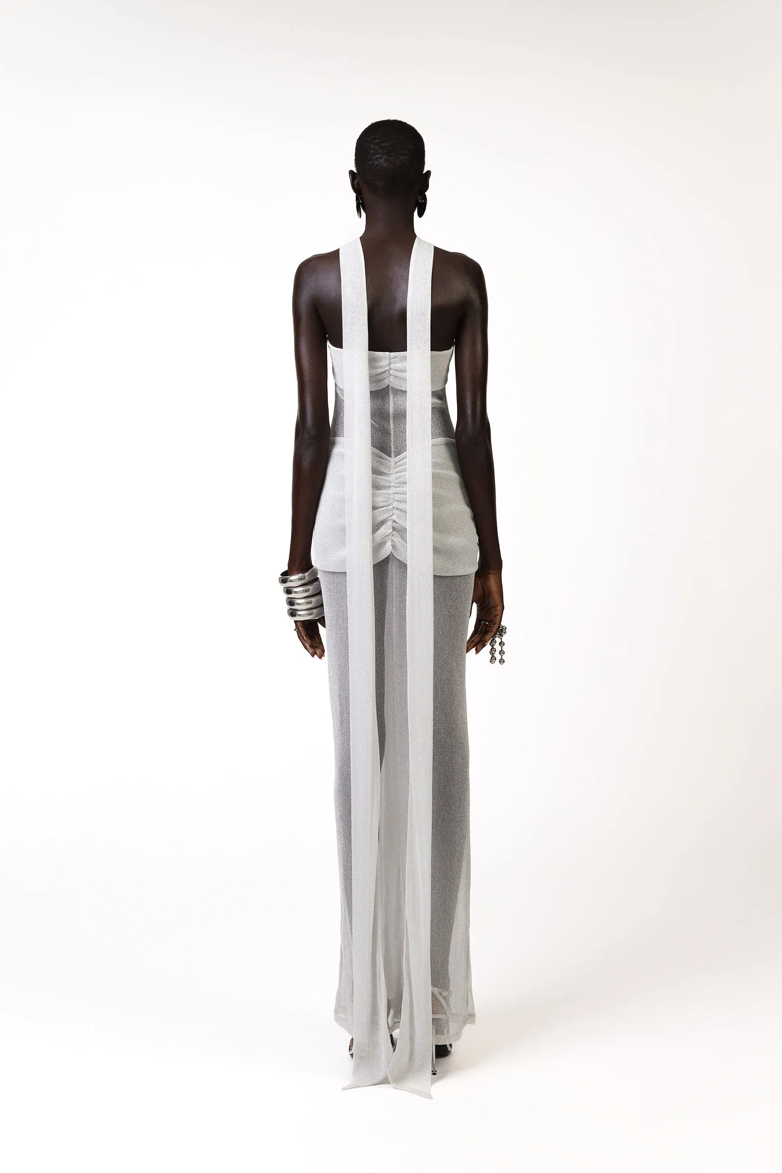 Kesca Dress - Silver
