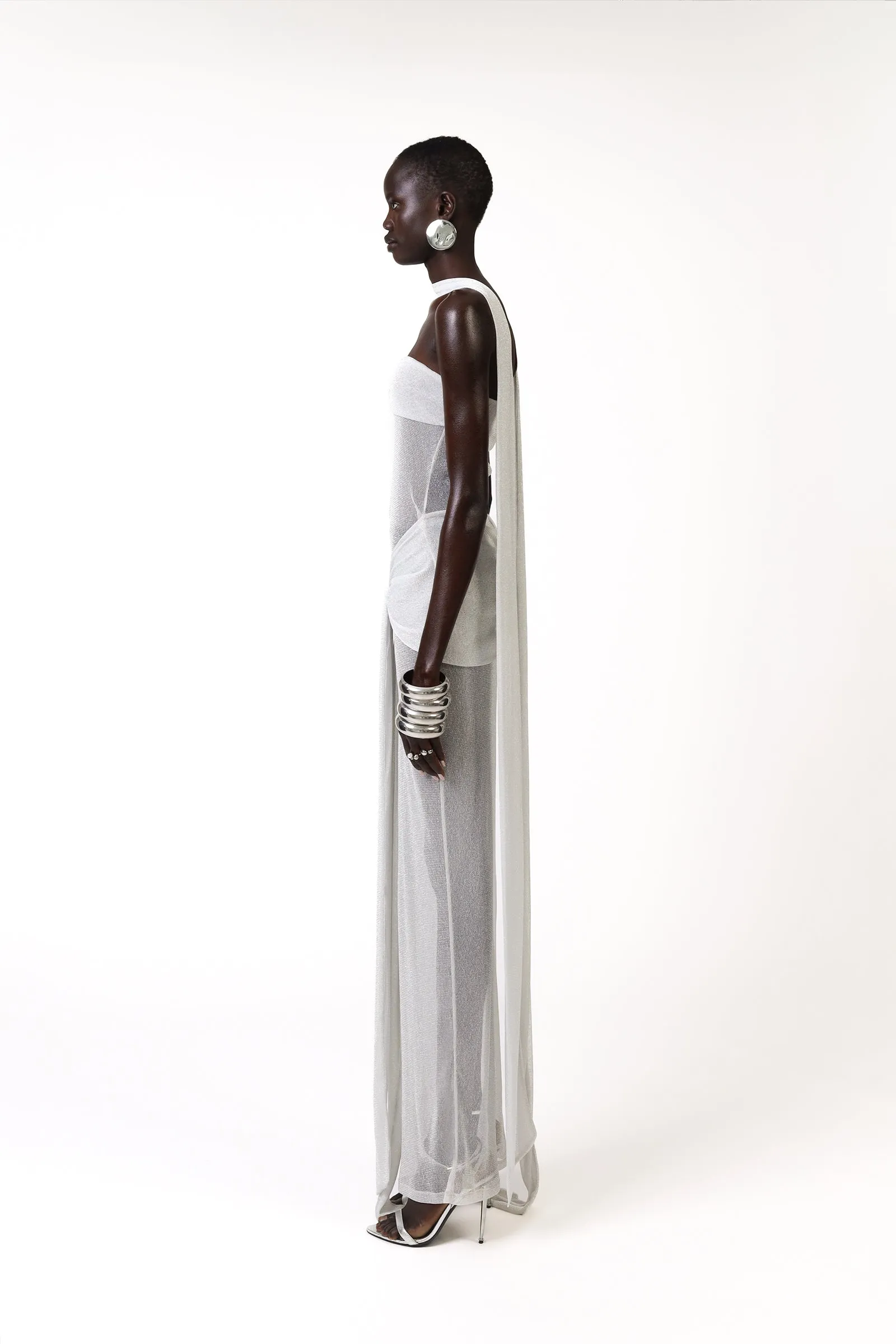 Kesca Dress - Silver