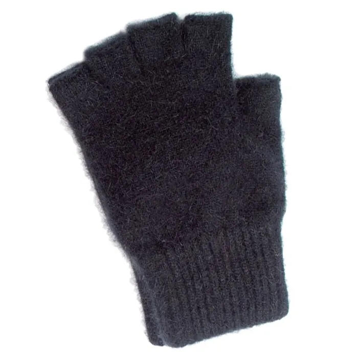 Kiwi Down Possum Merino & Silk Fingerless Gloves
