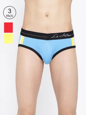 La Intimo Double Stripe Classic Brief (Pack of 3)