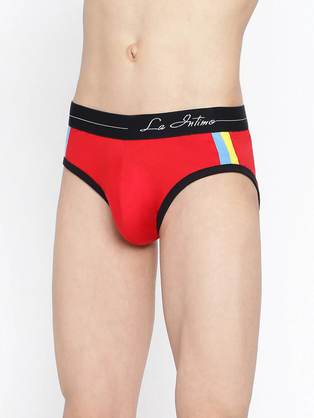 La Intimo Double Stripe Classic Brief (Pack of 3)