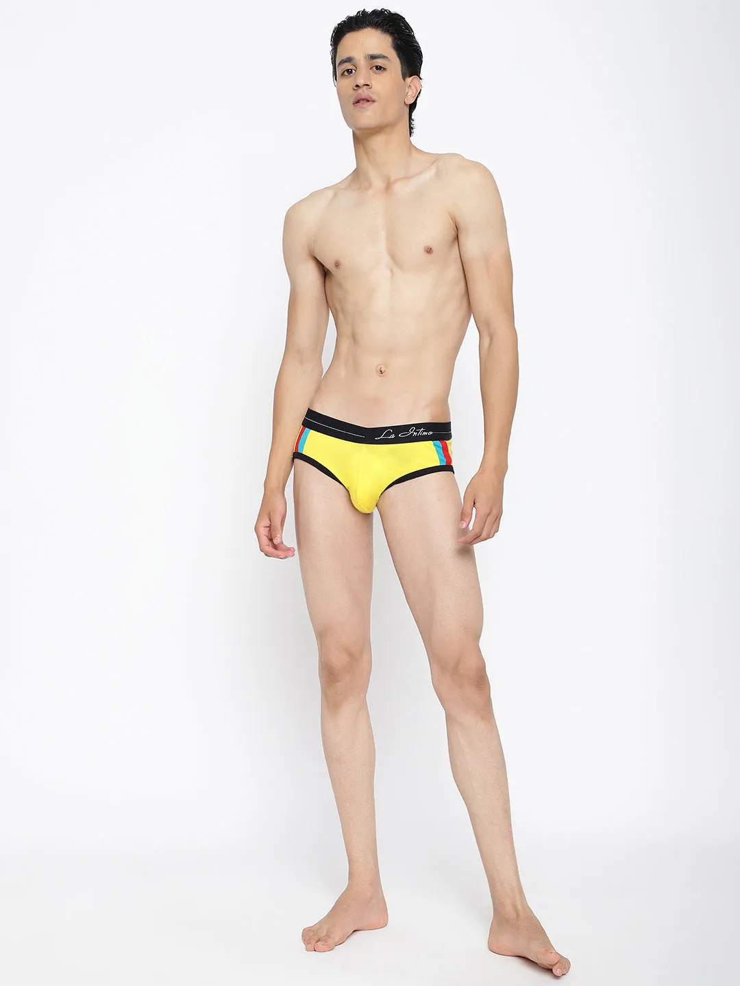 La Intimo Double Stripe Classic Brief (Pack of 3)
