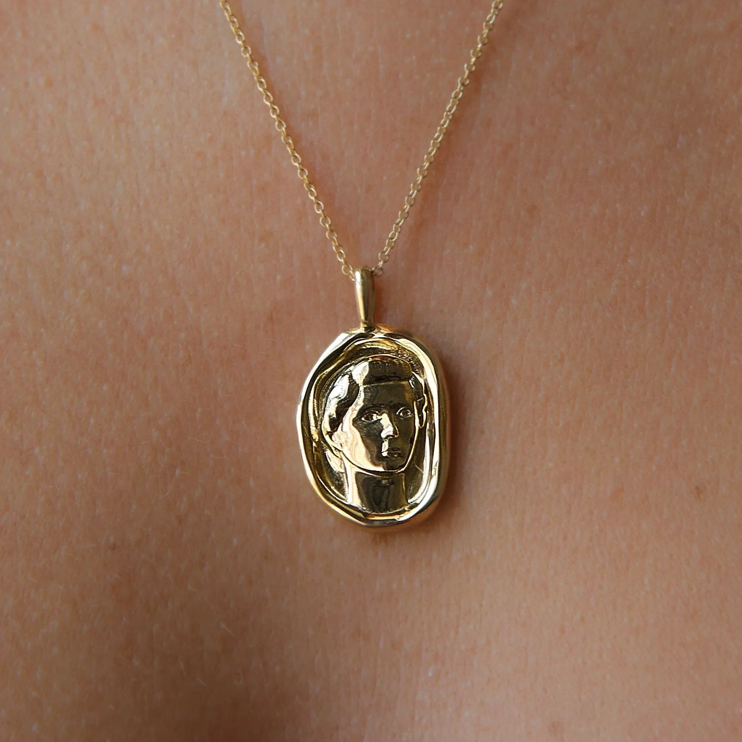Livia Molten Gold Pendant