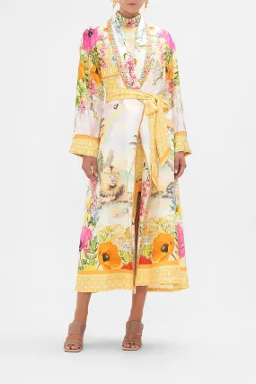 LONG ROBE WITH TIE SUNLIGHT SYMPHONY