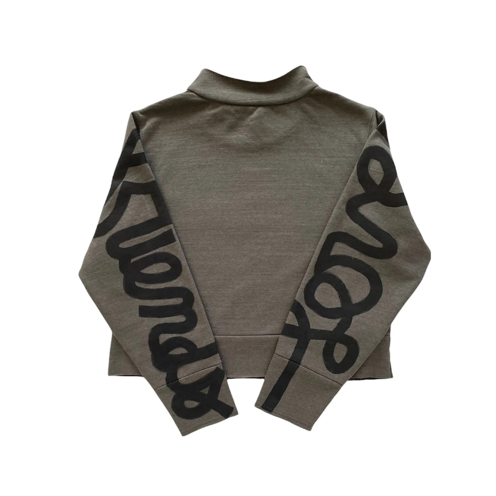 LOVERS OR?! FRIENDS mockneck sweatshirt