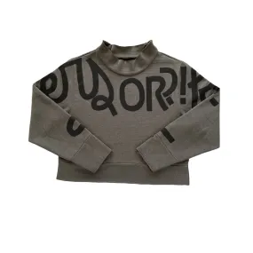 LOVERS OR?! FRIENDS mockneck sweatshirt
