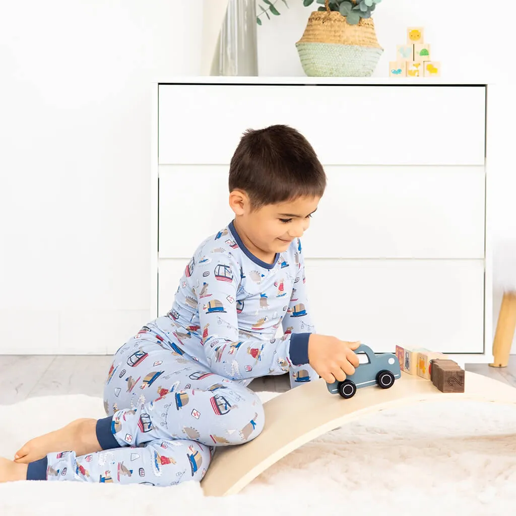 Magnetic Me Modal 2 Piece Pajamas Ski Rex