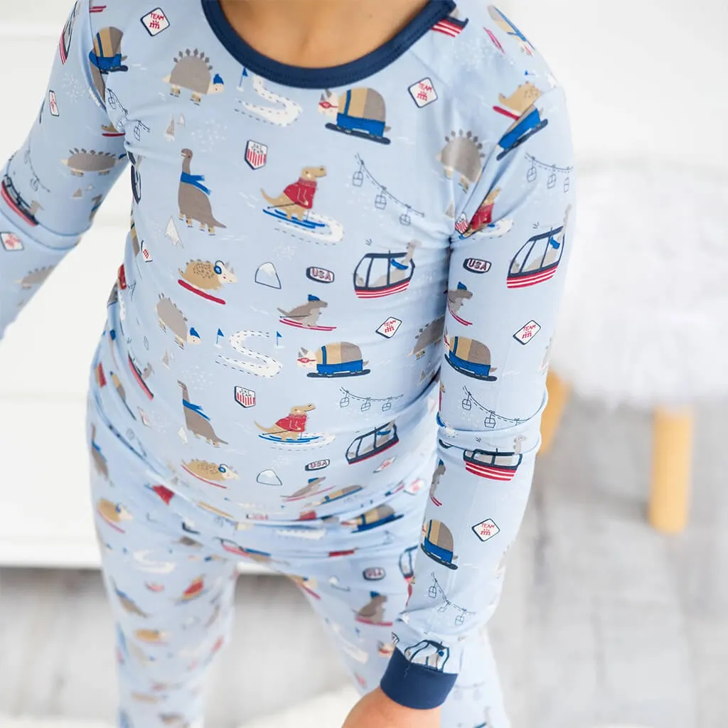 Magnetic Me Modal 2 Piece Pajamas Ski Rex