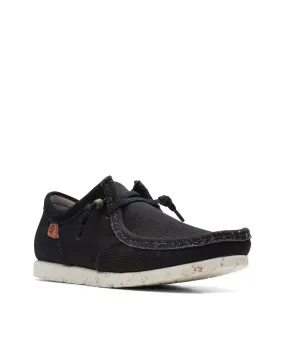Men's shacrelite moc Clarks slip-on shoes, black