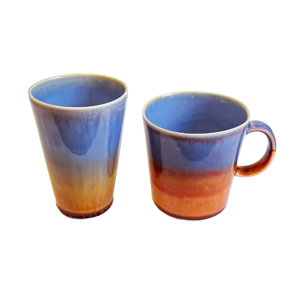 Monet Inspired Mug Orange