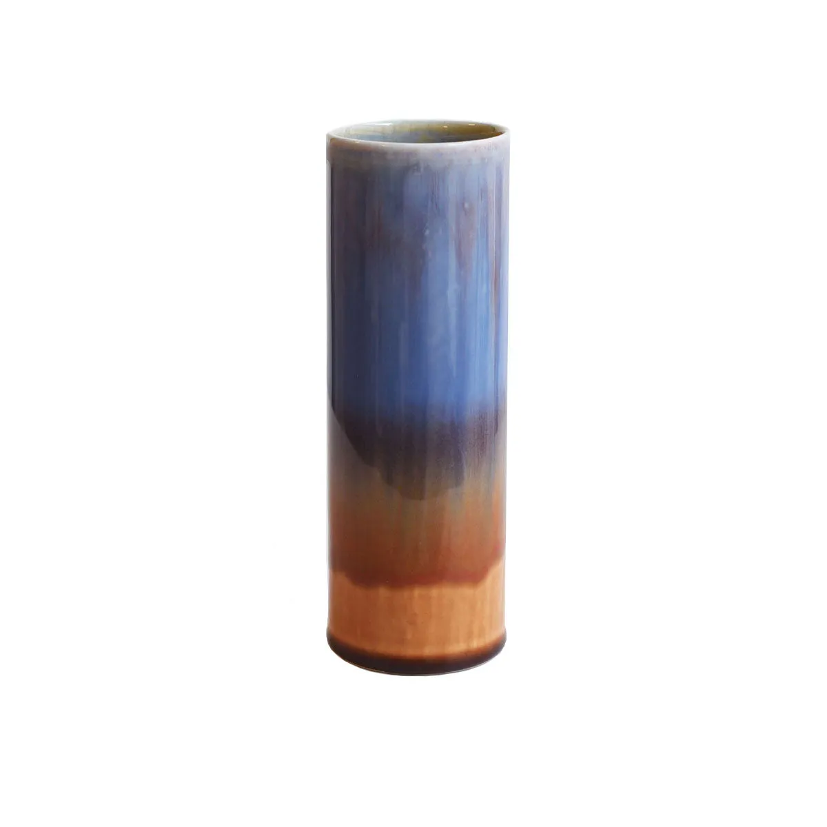 Monet Inspired Vase Orange