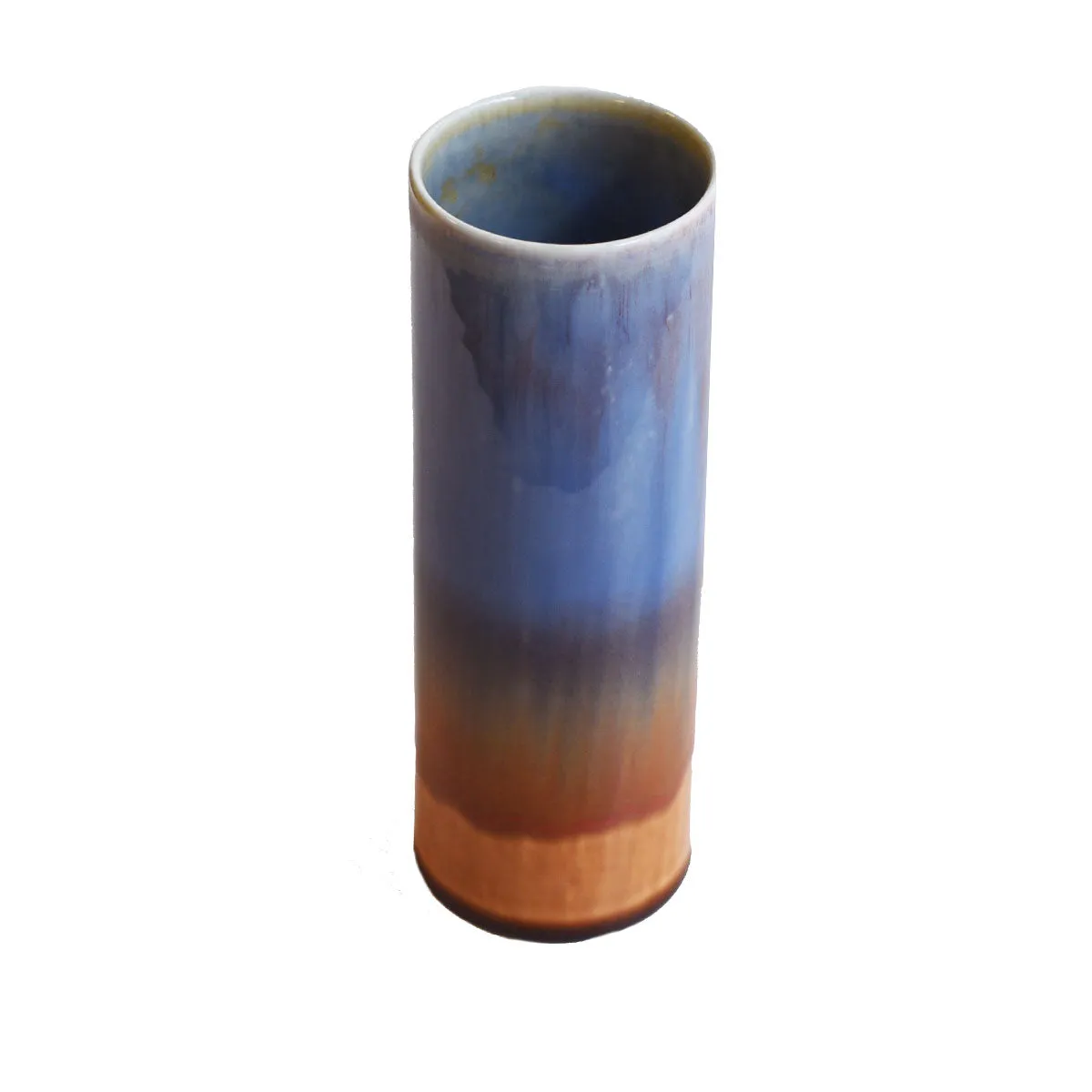 Monet Inspired Vase Orange