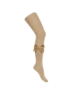 Nathalie Velvet Bow Tights