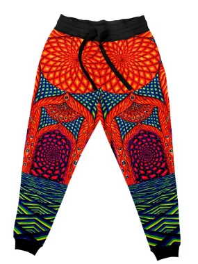 Neon Temple Of Light Joggers