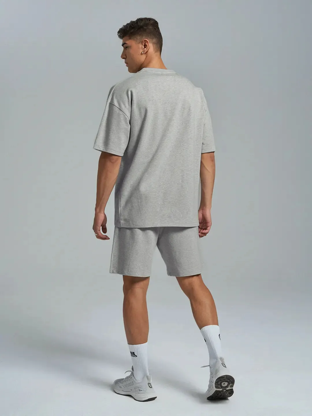 One More Rep Cotton Mens T Shirt and Shorts Combo Set