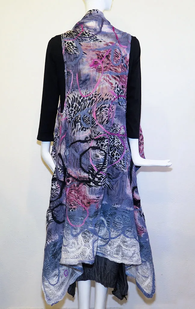 Perla Kopeloff - Nuno Felted Silk Vest