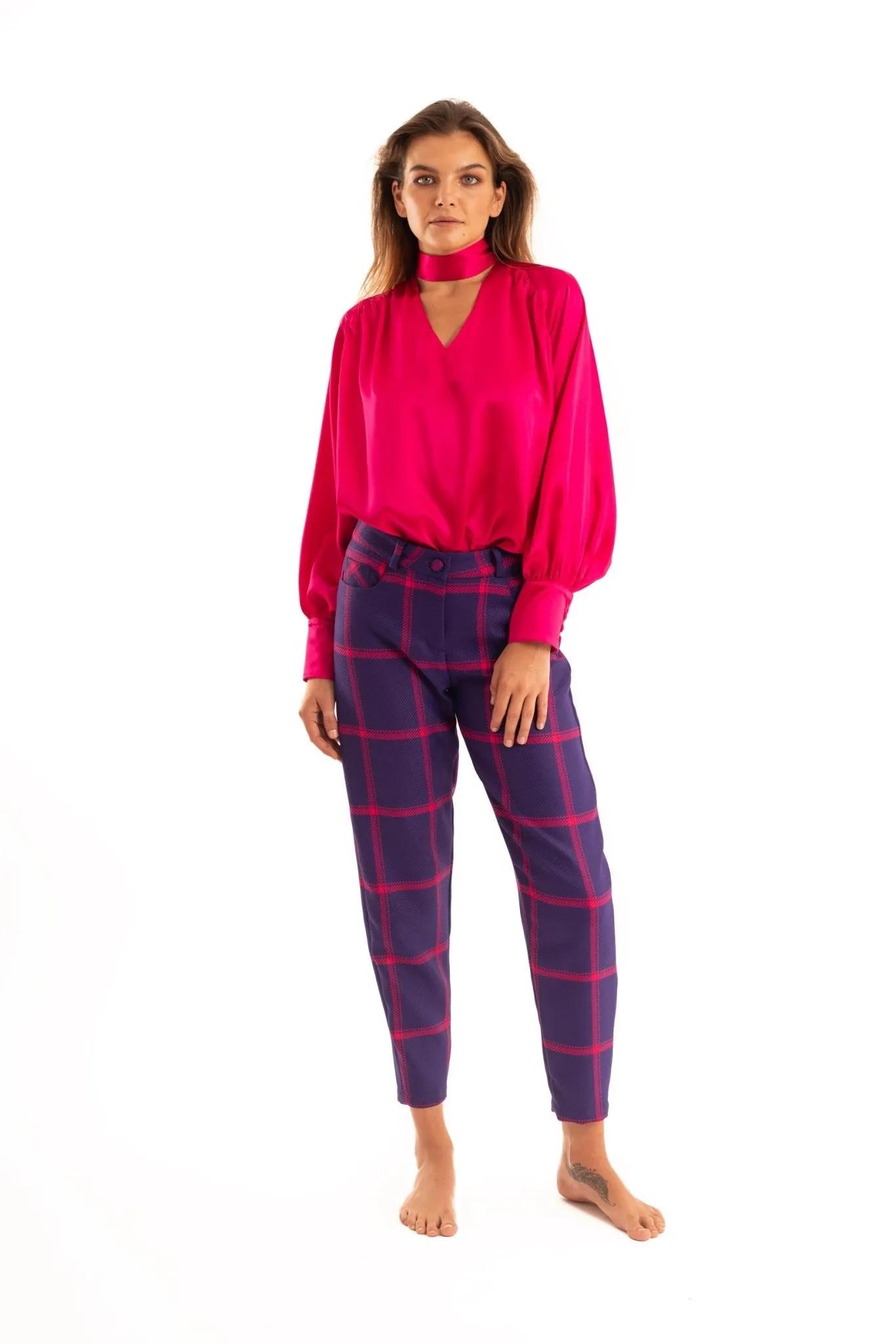 Pink Silk Blouse - NOPIN