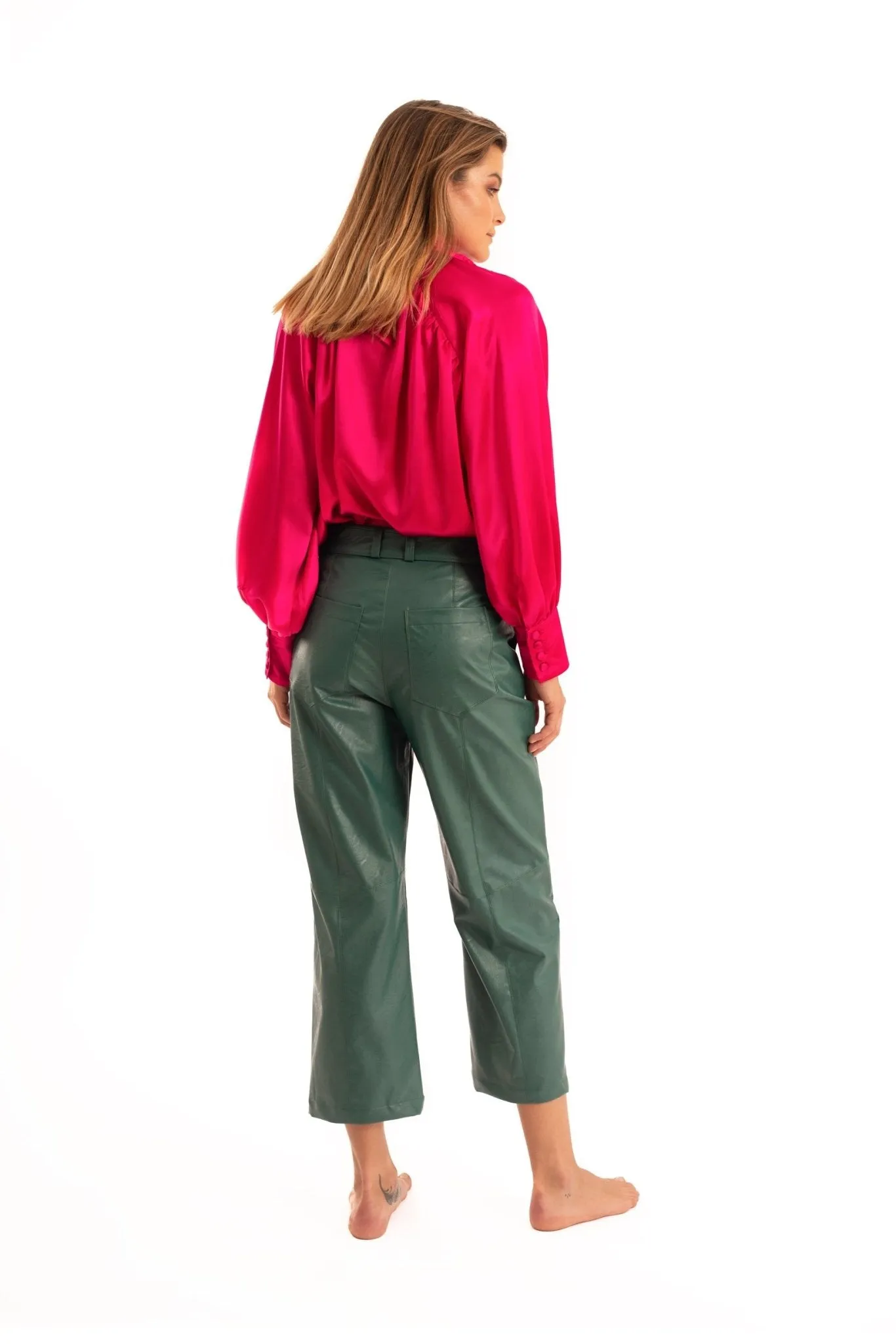 Pink Silk Blouse - NOPIN