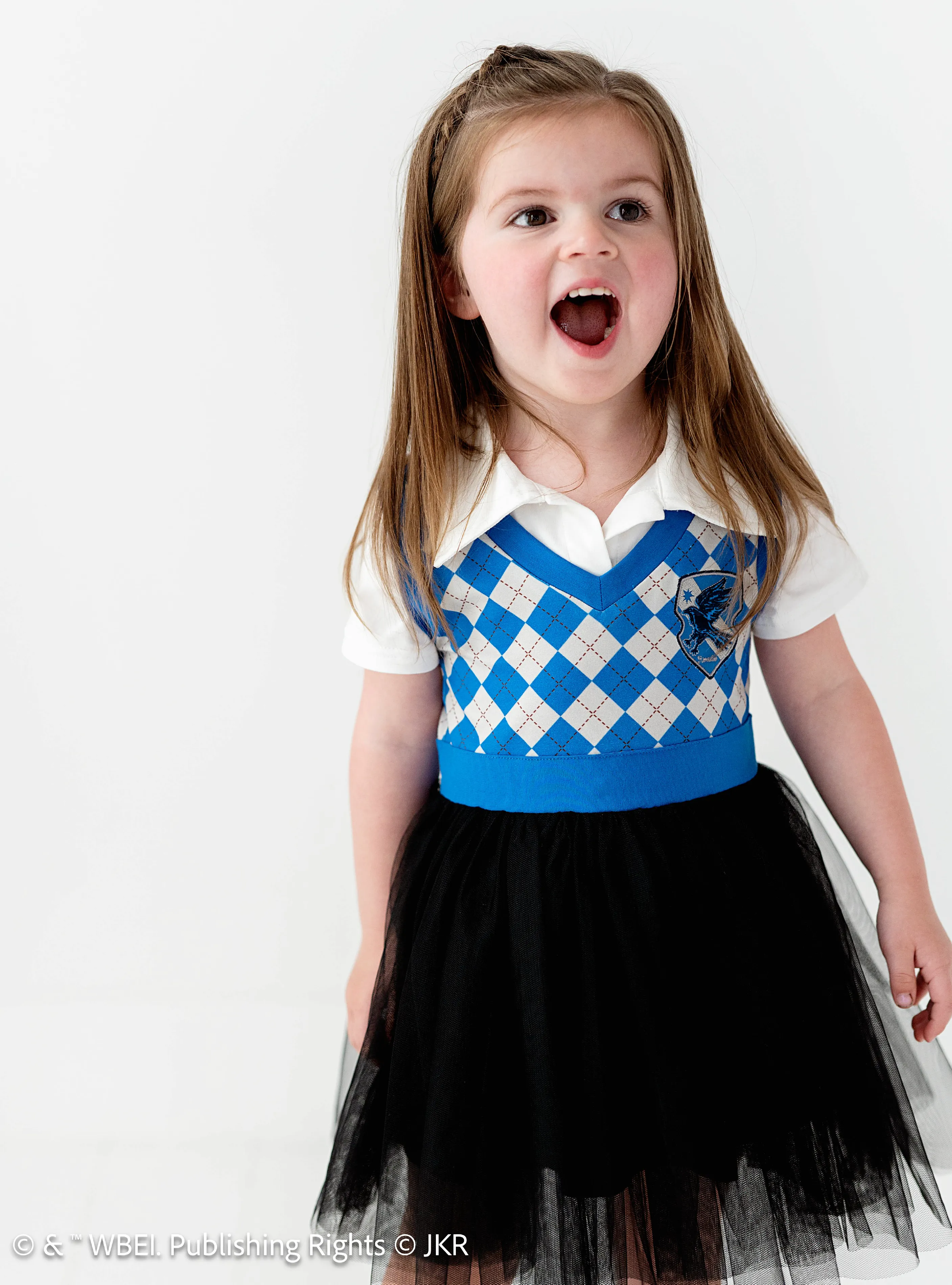 Ravenclaw™ Plaid Vest Dress