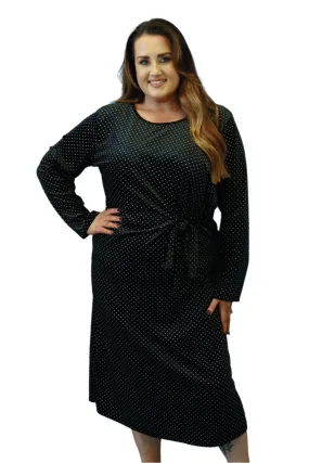 Rayne Studded Dress in Black