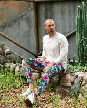 Safari Garden Velvet Jogger | Men's