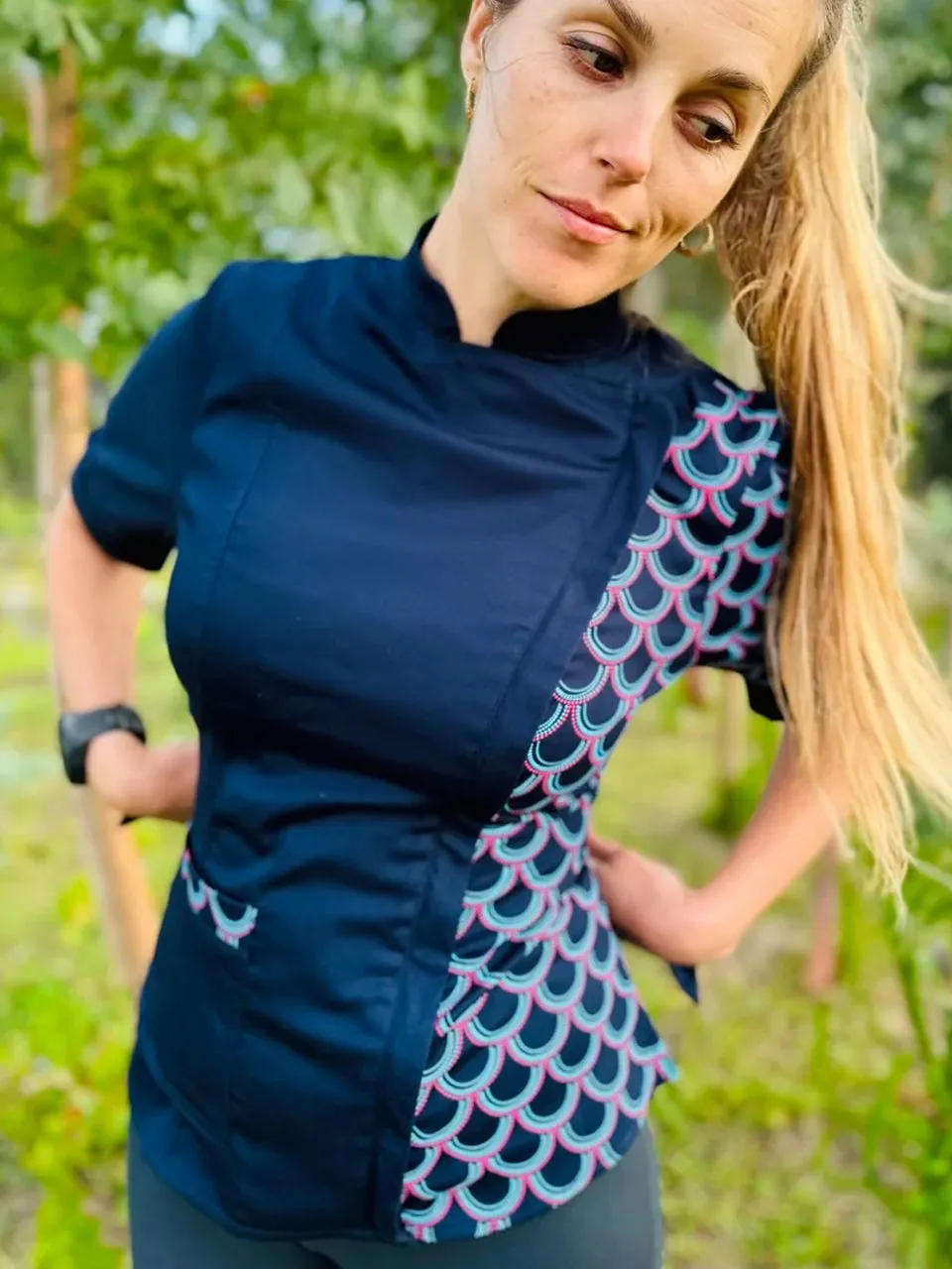 Siren Women's Fitted Chef Jacket