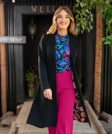 SO SOPHISTICATED BLACK COAT