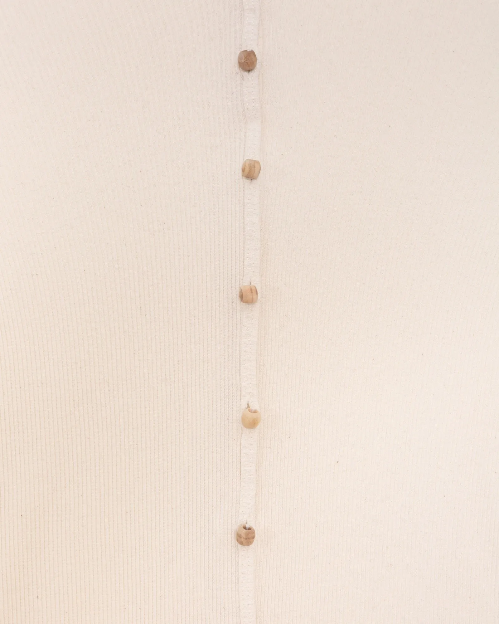 Tav Cardigan - Recycled Cotton Rib - Undyed