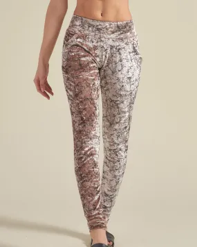 Tree of Life Velvet Jogger | Women's