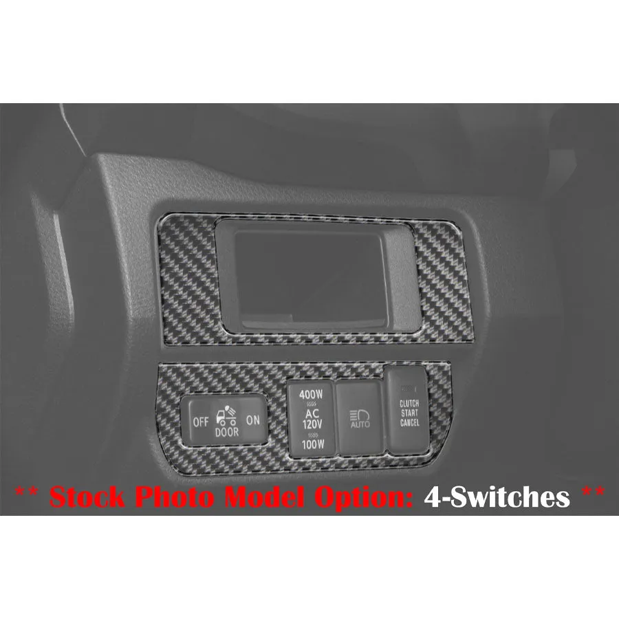 Tufskinz Dim Light Control Accent Overlays | 2023-2016 Toyota Tacoma