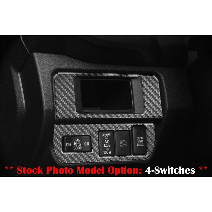Tufskinz Dim Light Control Accent Overlays | 2023-2016 Toyota Tacoma