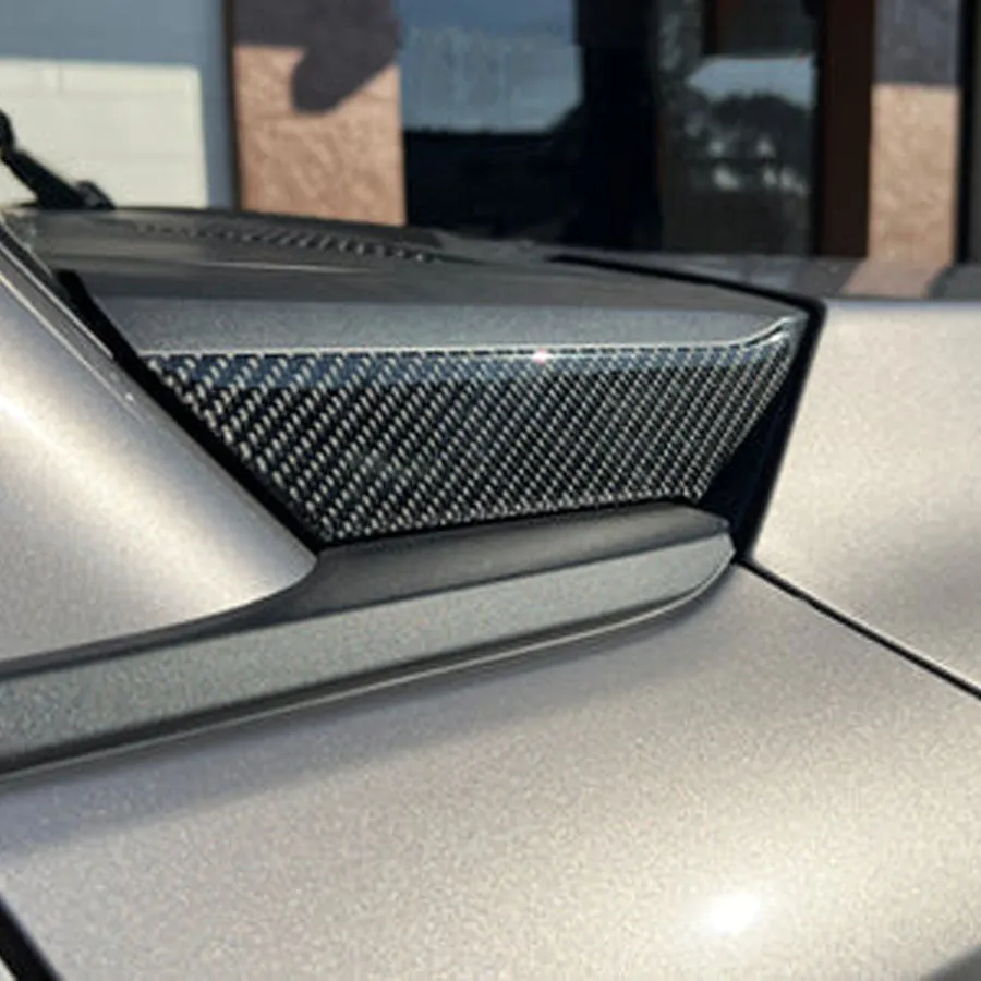 Tufskinz Side Windshield Cowl Panel Accent Overlays | 2024  Toyota Land Cruiser