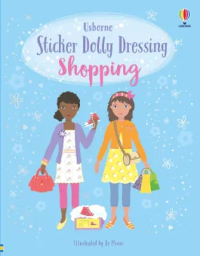 Usborne Sticker Dolly Dressing Shopping