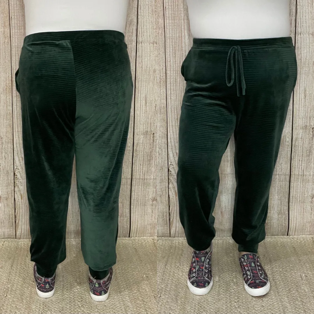 Velvet Corduroy Joggers