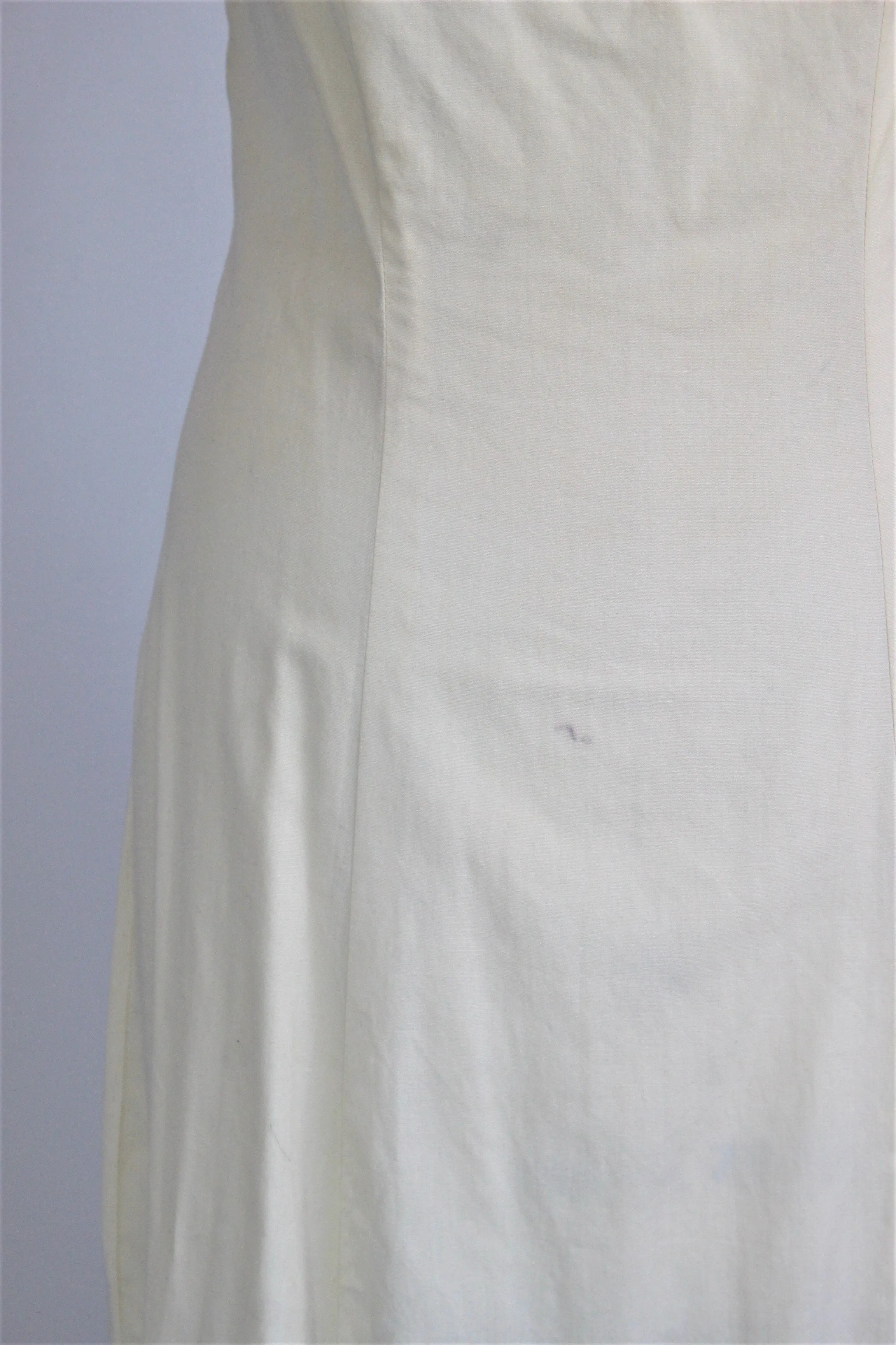 Vintage 1950s 1960s Yellow Slip Dress