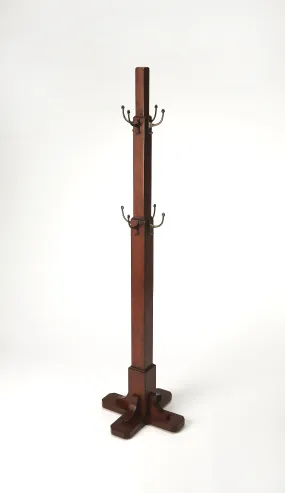 Webster Coat Rack/Tree in Medium Brown  4114011