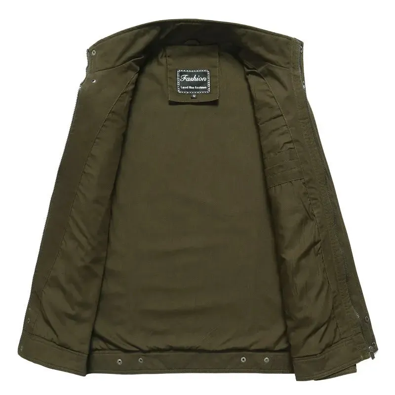 Winter Men Cargo Bomber Jackets Warm Thick Hooded Jacket Men Velvet Coats Windbreaker Tactical Outwear Multiple Pocket