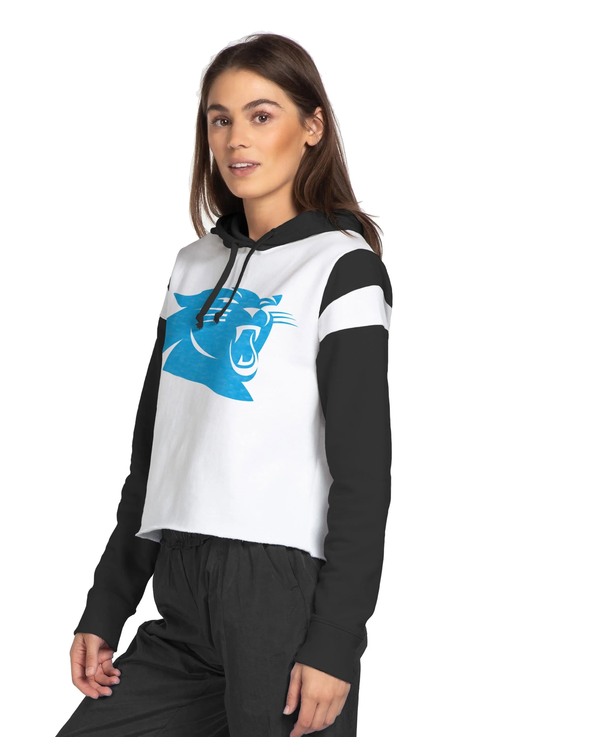Women's Panthers Cropped Hoodie
